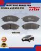 Showing image for Nissan Murano Z50 3.5cc-Navara D40-Infiniti Q70-Front Disc Brake Pad-TRW-GDB3392 Nissan Murano Z50 3.5cc-Navara D40-Infiniti Q70-Front Disc Brake Pad-TRW-GDB3392 Brake Pad image