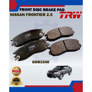 Nissan Frontier-Navara-NP300-Front Disc Brake Pad-TRW-GDB3340