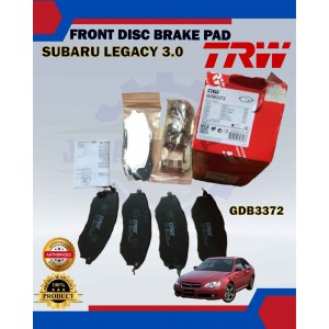 Subaru Forester SJG-Impreza-Legacy-Front Disc Brake Pad-TRW-GDB3372