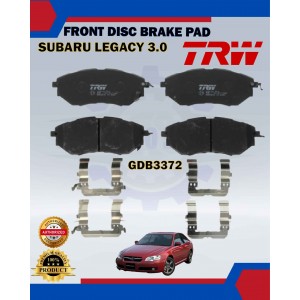 Subaru Forester SJG-Impreza-Legacy-Front Disc Brake Pad-TRW-GDB3372