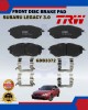 Showing image for Subaru Forester SJG-Impreza-Legacy-Front Disc Brake Pad-TRW-GDB3372 Subaru Forester SJG-Impreza-Legacy-Front Disc Brake Pad-TRW-GDB3372 Brake Pad image