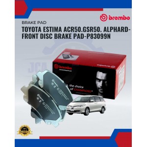 Toyota Estima ACR50.GSR50. Alphard-Front Disc Brake Pad-P83099N
