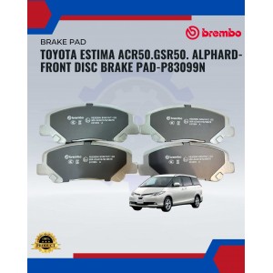 Toyota Estima ACR50.GSR50. Alphard-Front Disc Brake Pad-P83099N