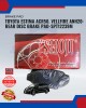 Rear Brake Pad-Toyota Estima-Alphard-SHOJI-SPT12239M Brake System image