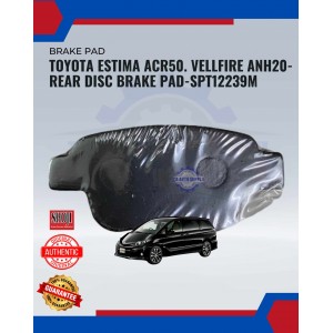 Toyota Estima ACR50. Vellfire ANH20 Rear Disc Brake Pad-Shoji-SPT12239M