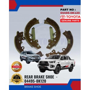 Rear Brake Shoe-Toyota Hilux-Fortuner-04495-0K120