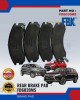 Rear Disc Brake Pad-Mitsubishi Outlander-FBK-FD6039 Brake System image