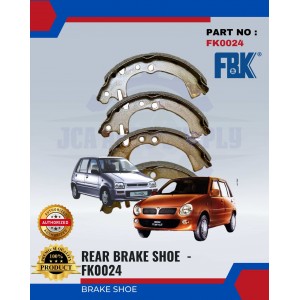 Rear Brake Shoe-Perodua Kancil-FBK-FK0024