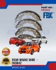 Perodua Myvi (Old Model) - Axia - Bezza Rear Brake Shoe - FBK - FK0042 Brake System image