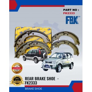 Rear Brake Shoe-Perodua Kembara-FBK-FK2333