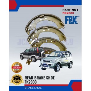 Rear Brake Shoe-Perodua Kembara-FBK-FK2333