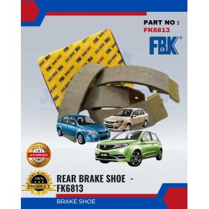 Rear Brake Shoe-Proton Saga(BLM FLX)-Savvy-FBK-FK6813