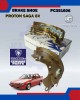 Brake Shoe Set-Proton Saga 8V-Magma-Orion-PROTON ORIGINAL-PC351606 Brake System image