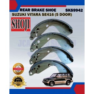 Rear Brake Shoe Set-Suzuki Vitara SE416 (5 Door)-SHOJI-SKS9942