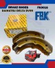 Front and Rear Brake Shoe-Daihatsu Delta DV99-FBK-FK0016 Brake System image