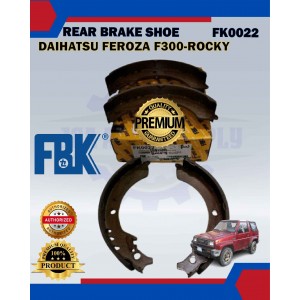 Rear Brake Shoe Set-Toyota Rush F700-FBK-FK0022