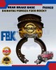 Rear Brake Shoe Set-Toyota Rush F700-FBK-FK0022 Brake System image