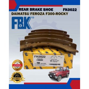 Rear Brake Shoe Set-Toyota Rush F700-FBK-FK0022