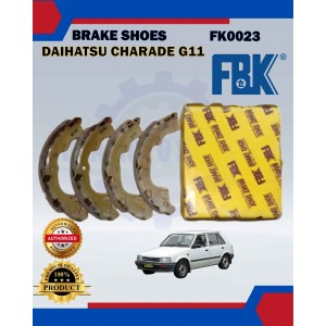 Rear Brake Shoe-Daihatsu Charade G11-FBK-FK0023