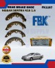 Rear Brake Shoe Set-Nissan Bluebird U11 M910-Sentra N16 1.6-FBK-FK1167 Brake System image