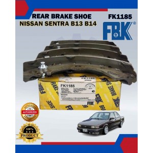 Rear Brake Shoe Set-Nissan Sentra B13 B14-FBK-FK1185