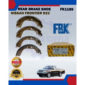 Rear Brake Shoe Set-Nissan Frontier D22-FBK-FK1189