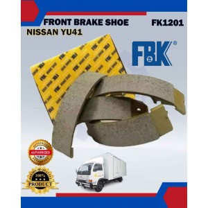 Front Brake Shoe Set-Nissan YU41-FBK-FK1201