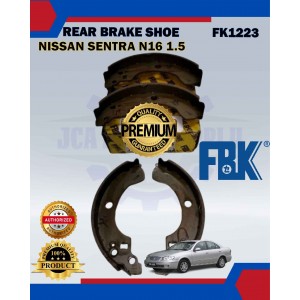 Rear Brake Shoe Set-Nissan Sentra N16 1.5-FBK-FK1223