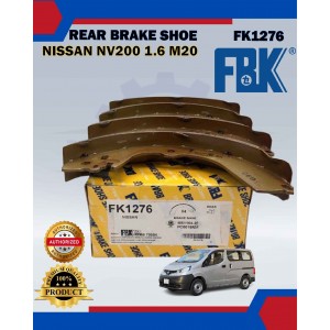 Rear Brake Shoe Set-Nissan NV200 1.6 M20-FBK-FK1276