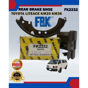 Rear Brake Shoe Set-Toyota Hilux TH32-Liteace KM20 KM36-FBK-FK2232