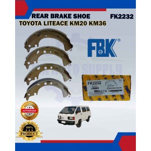 Rear Brake Shoe Set-Toyota Hilux TH32-Liteace KM20 KM36-FBK-FK2232