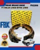 Rear Brake Shoe Set-Toyota Hilux LN65 YN60-Dyna LY100 LH80-Hiace YH50 LH60 LH80-FBK-FK2260 image