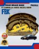 Rear Brake Shoe Set-Toyota Corolla AE92 AE101 EE90-FBK-FK2311 Brake System image