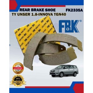 Rear Brake Shoe Set-Toyota Unser 1.8-Innova TGN40-FBK-FK2335A