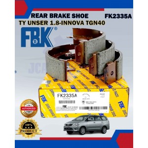 Rear Brake Shoe Set-Toyota Unser 1.8-Innova TGN40-FBK-FK2335A