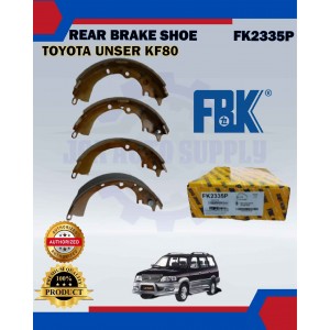 Rear Brake Shoe Set-Toyota Innova-Hilux KUN25 (4X2)-Unser KF80-FBK-FK2335P