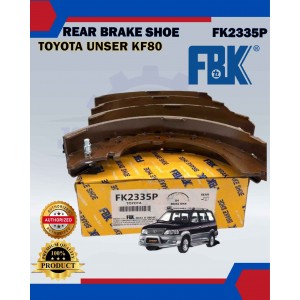 Rear Brake Shoe Set-Toyota Innova-Hilux KUN25 (4X2)-Unser KF80-FBK-FK2335P