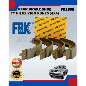 Rear Brake Shoe Set-Toyota Hilux Vigo KUN25 (4X4)-FBK-FK2809