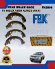 Rear Brake Shoe Set-Toyota Hilux Vigo KUN25 (4X4)-FBK-FK2809 Brake System image