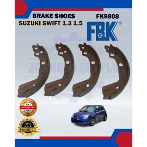 Rear Brake Shoe-Suzuki Swift 1.3 1.5-FBK-FK9808