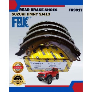 Rear Brake Shoe-Suzuki Jimny 1.0 SJ40V SJ413-FBK-FK9917