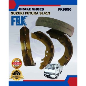 Rear Brake Shoe-Suzuki Futura SL413-FBK-FK9950