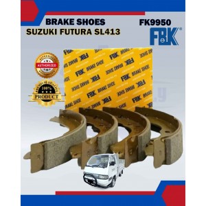 Rear Brake Shoe-Suzuki Futura SL413-FBK-FK9950