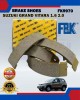 Rear Brake Shoe-Suzuki Grand Vitara 1.6 2.0-FBK-FK9970 Brake System image