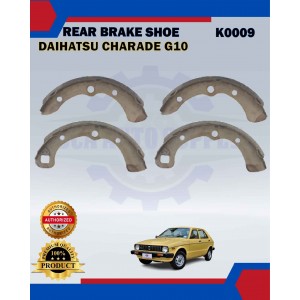 Rear Brake Shoe Set-Daihatsu Charade G10-K0009