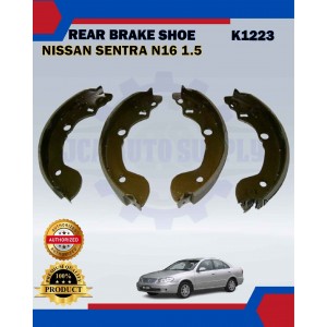 Rear Brake Shoe Set-Nissan Sentra N16 1.5-K1223