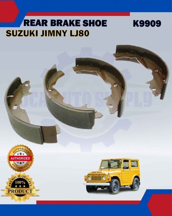 Rear Brake Shoe Set-Suzuki Jimny LJ80-K9909 Brake System image