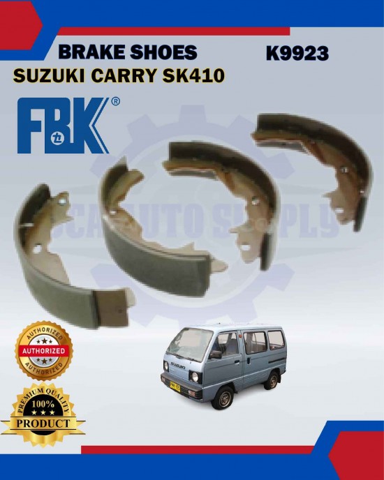 Rear Brake Shoe-Suzuki Carry SK410-FBK-K9923 Brake System image