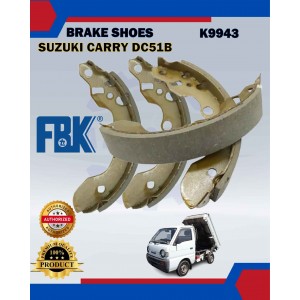 Rear Brake Shoe-Suzuki Carry DC51B DE51T 1.0-FBK-K9943