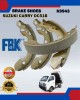 Rear Brake Shoe-Suzuki Carry DC51B DE51T 1.0-FBK-K9943 Brake System image